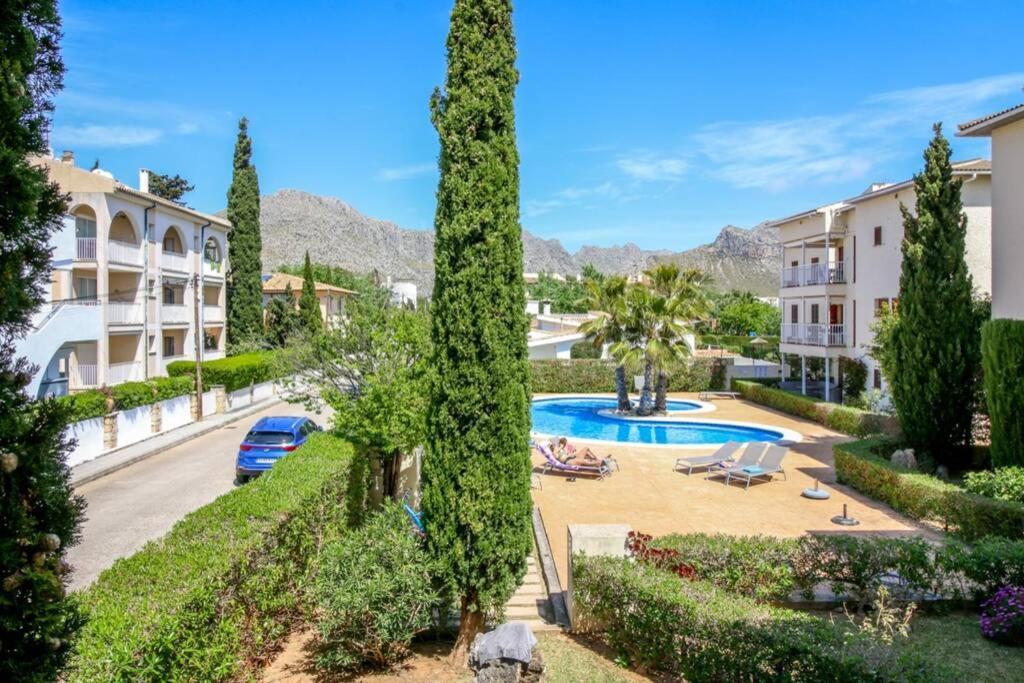 Piso Las Mimosas 90 Metros De Playa Port Pollensa بورت دي بوينسا المظهر الخارجي الصورة