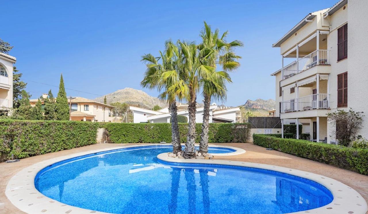 Piso Las Mimosas 90 Metros De Playa Port Pollensa بورت دي بوينسا المظهر الخارجي الصورة